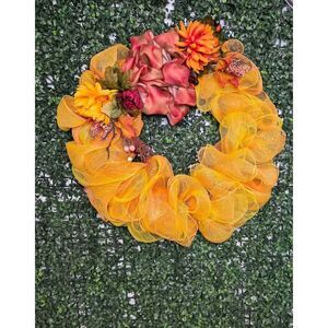 Autumn tulle wreath